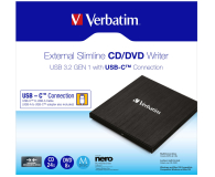 Verbatim External Slimline CD/ DVD Writer USB 3.2 GEN 1 - 1050590 - zdjęcie 7